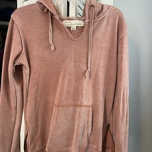 Dusty pink hoodie